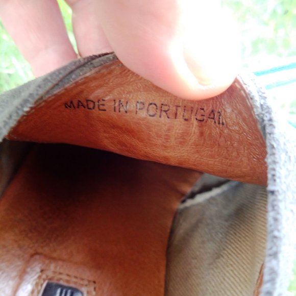 Portuguese Suede + Leather Men's shoes - Picture 6 of 8